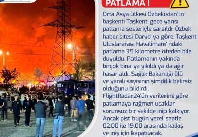 Özbekistan’da Büyük Patlama